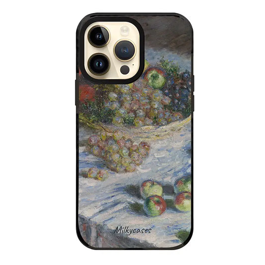 Monet's Apples and Grapes iPhone Case