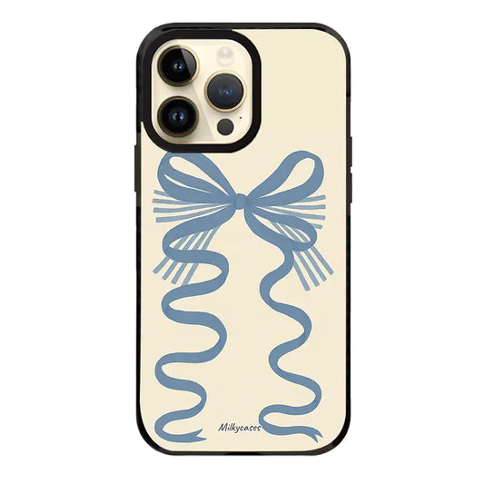 Ribbon Blue iPhone Case - milkycases - elite iphone case