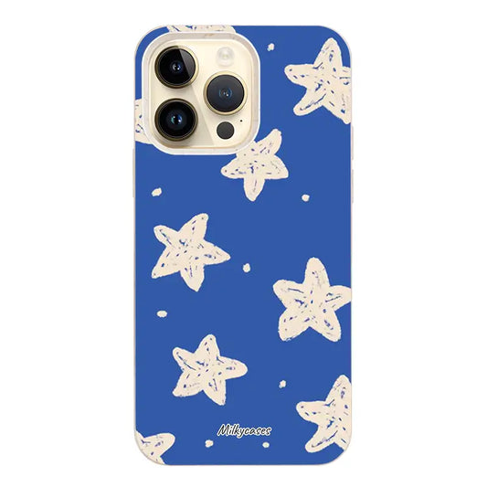 compostable iphone case - milkycases - Midnight Stars iPhone Case