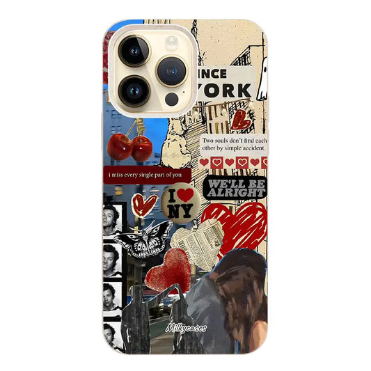 compostable iphone case - milkycases - NY Romance iPhone Case