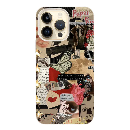 compostable iphone case - milkycases - Paper Love iPhone Case
