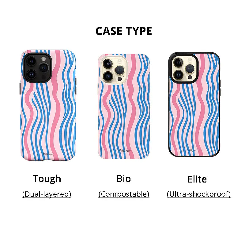 1 case type Candy Waves iPhone Case - milkycases iphone case - pattern iphone case