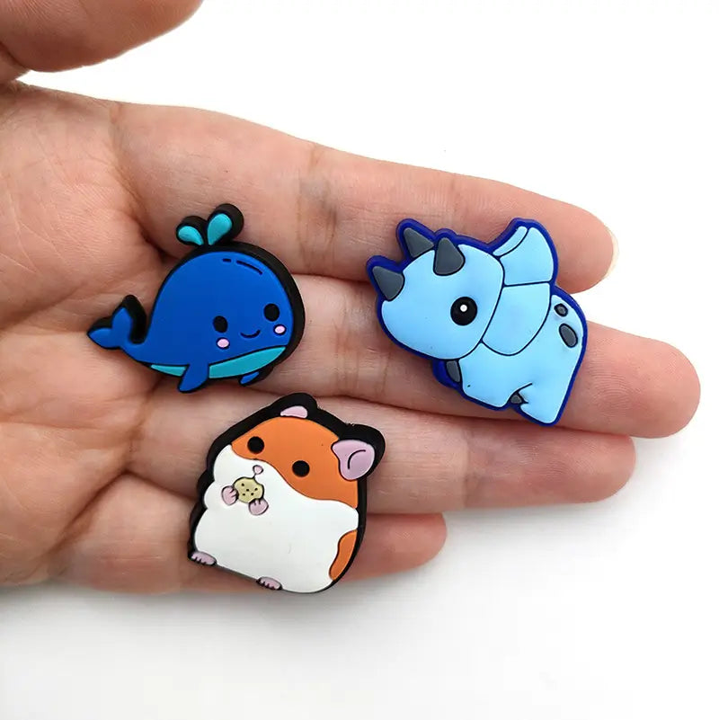 Animal Friends Hole Charms for Crocs iPhone Case