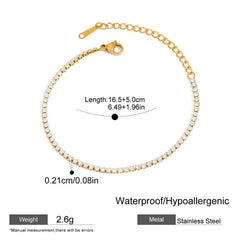 Aqua Glow Bracelet Stack