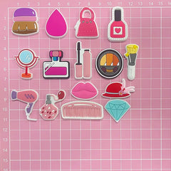 Beauty Essentials Jibbitz for Crocs iPhone Case
