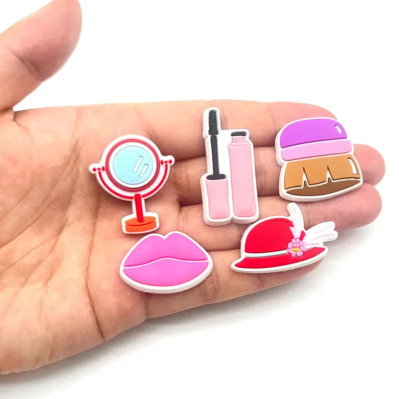 Beauty Essentials Jibbitz for Crocs iPhone Case