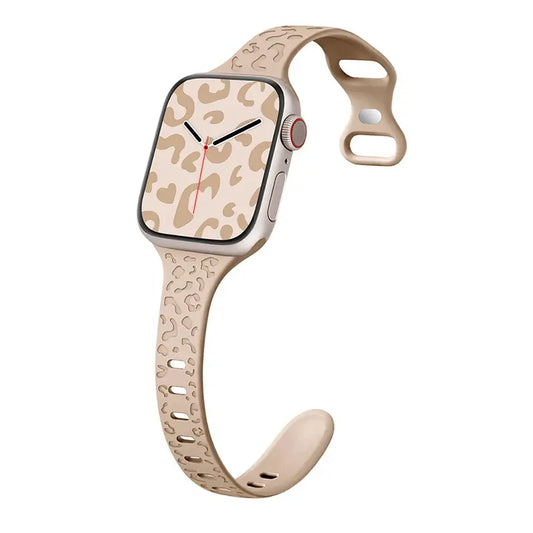 Embossed Leopard Apple Watch Band - milkycases