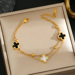Black Clover Gold Jewelry Set / Milkyscoops