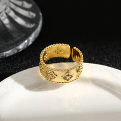 Black Clover Gold Jewelry Set / Milkyscoops