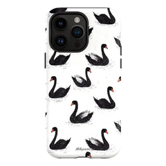 Black Swan iPhone Case - milkycases iphone case - tough iphone case