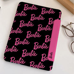 Black and Pink Fancy Barbie iPad Case