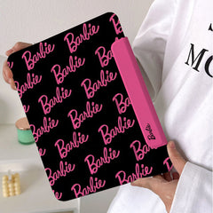 Black and Pink Fancy Barbie iPad Case