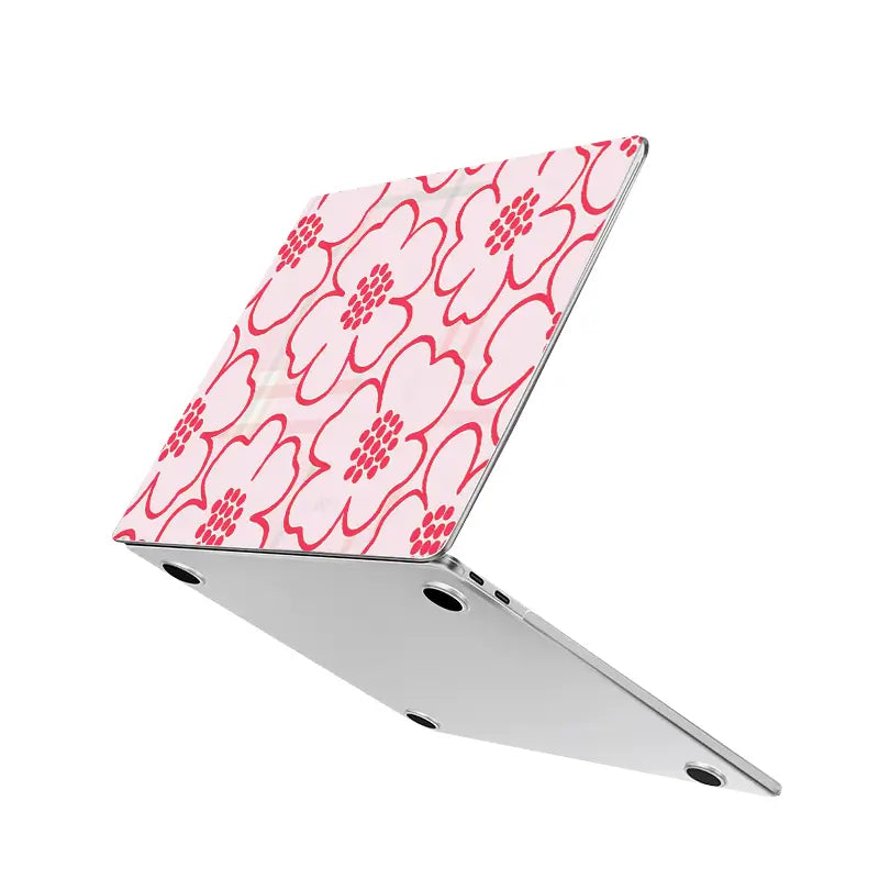 Bloom Check MacBook Case milkycases