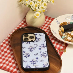 Blue Blossom iPhone Case - milkycases iphone case - elite iphone case