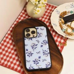 Blue Blossom iPhone Case - milkycases iphone case - elite iphone case