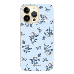 Blue Blossom iPhone Case - milkycases iphone case - compostable iphone case