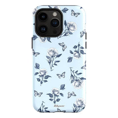 Blue Blossom iPhone Case - milkycases iphone case - tough iphone case