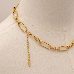 Blue Garden Charm Necklace