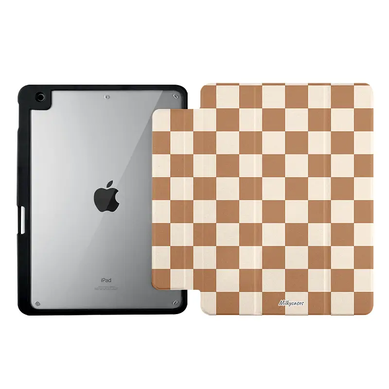 Brownstone Check iPad Case