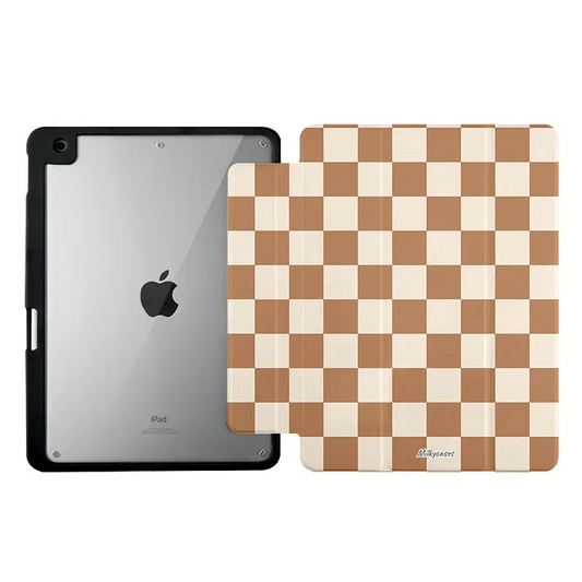 Brownstone Check iPad Case