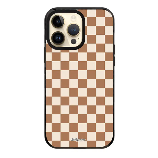 Brownstone Check iPhone Case - milkycases - elite iphone case