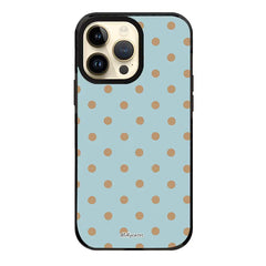 Caramel Breeze iPhone Case - polka dot - milkycases iphone case - elite iphone case