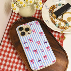 Cherry Bow iPhone Case - milkycases iphone case - compostable iphone case