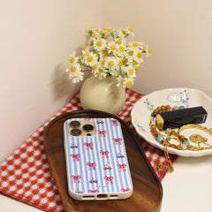 Cherry Bow iPhone Case - milkycases iphone case - compostable iphone case