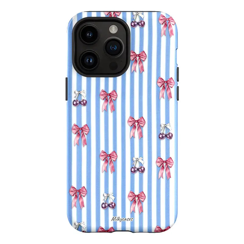 Cherry Bow iPhone Case - milkycases iphone case - tough iphone case