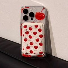 Cherry Clear iPhone Case with MagSafe
