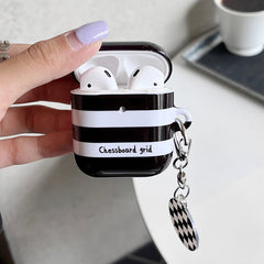 Chessboard Girl AirPods Case