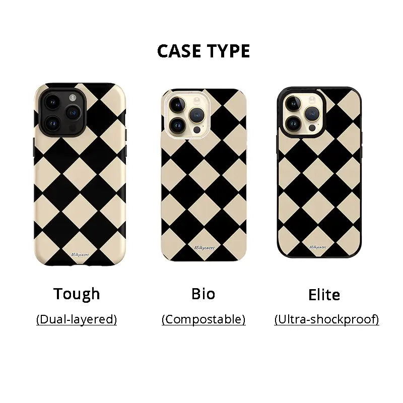 Chic Check iPhone Case - milkycases iphone case - 1 case type