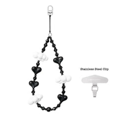 Cloud Pop Beaded Phone Charm | Beaded Phone Strap