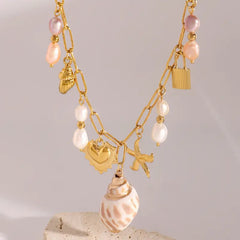 Coastal Keepsake Charm Necklace