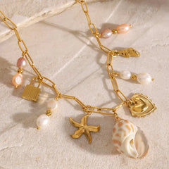 Coastal Keepsake Charm Necklace