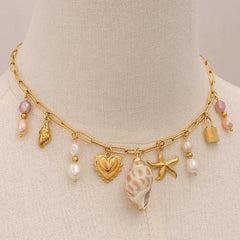 Coastal Keepsake Charm Necklace