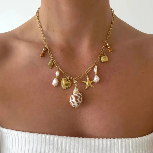 Coastal Keepsake Charm Necklace