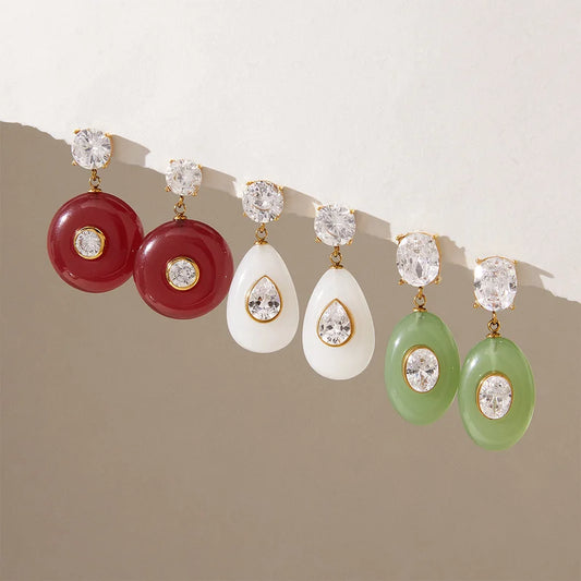 Color Story Drop Earrings