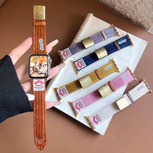 Corduroy Apple Watch Bands