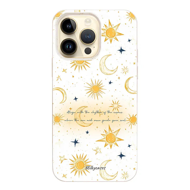 Cosmic Balance iPhone Case - milkycases iphone case - compostable biodegredable iphone case