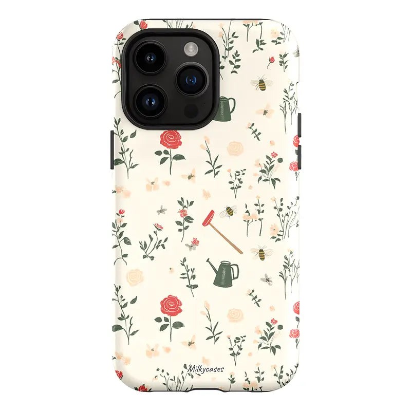 Cottage Blooms iPhone Case - milkycases iphone case - tough iphone case