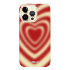 Crimson Pulse iPhone Case - milkycases - compostable iphone case