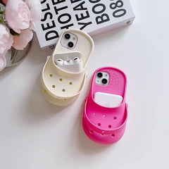 Crocs Phone Case for iPhone with Handle Loop and Storage Pocket