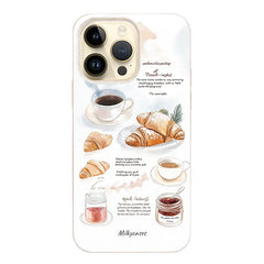 Croissant du Matin iPhone Case