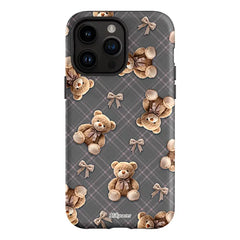 Cuddle Time iPhone Case - milkycases iphone case - teddy bear iphone case - tough iphone case