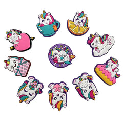 Cute Unicorn Hole Charms for Crocs iPhone Case