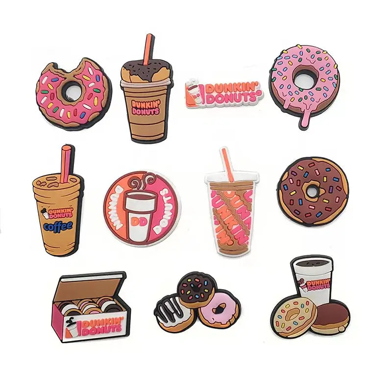 Dunkin Donuts Hole Charms for Crocs iPhone Case