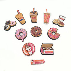 Dunkin Donuts Hole Charms for Crocs iPhone Case