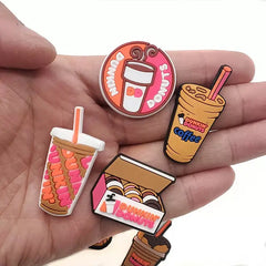 Dunkin Donuts Hole Charms for Crocs iPhone Case