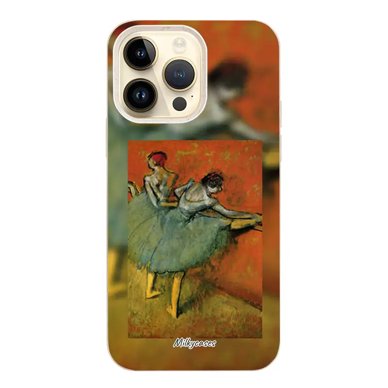 Edgar Degas's Dancers at The Bar iPhone Case - milkycases iphone case - compostable iphone case